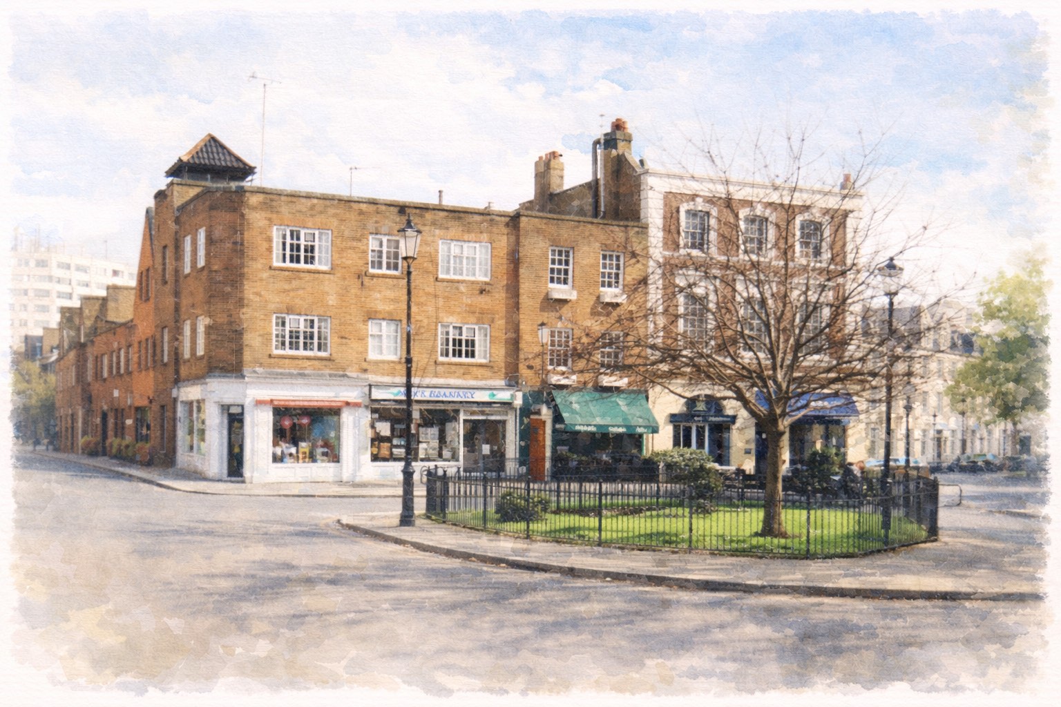 Chelsea Green watercolour