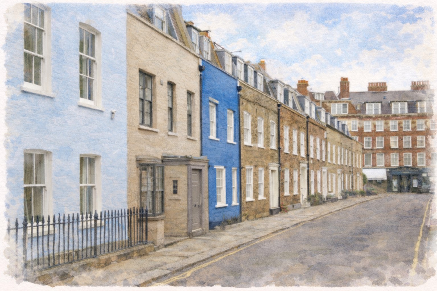 Godfrey Street watercolour